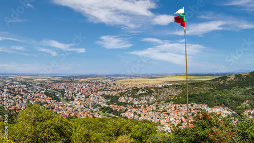 panorama over Asenovgrad bulgaria