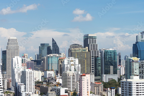Bangkok city skyline in the morning, Thailand © SasinParaksa