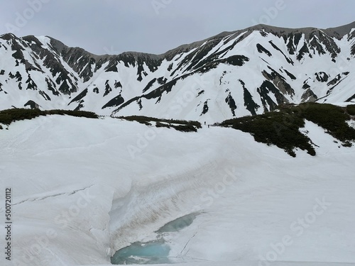 winter mountain landscape
