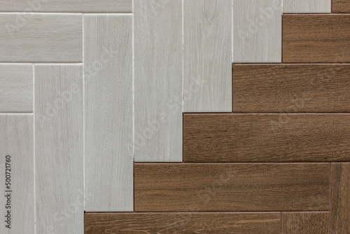 The texture of the wall of ceramic tiles. rustic floor background