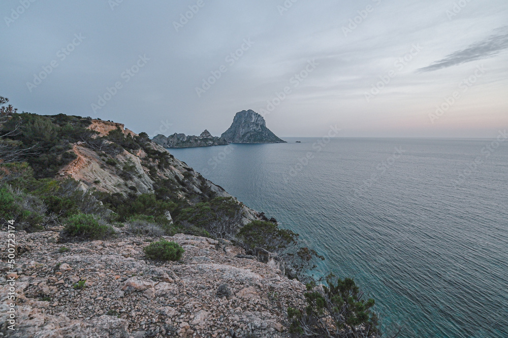 Es Vedra viewpoint in Ibiza in the summer of 2022