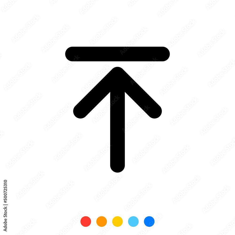 Upload symbol, Icon, Vector, Illustration. Upload symbol, Icon, Vector, Illustration.