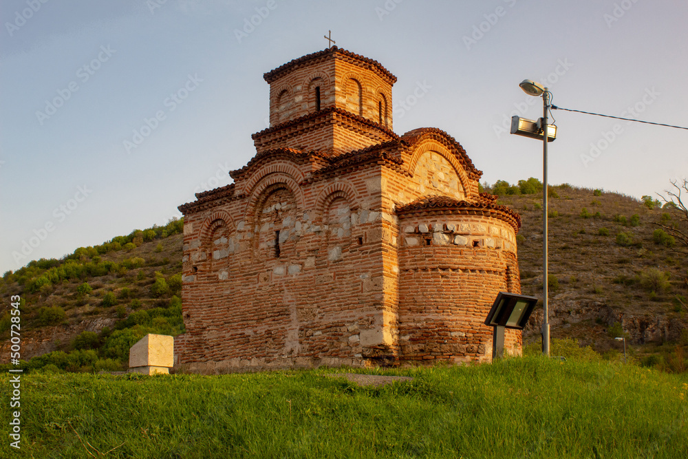 Latin Church in Gornji Matejevac. Very old building in Serbia.