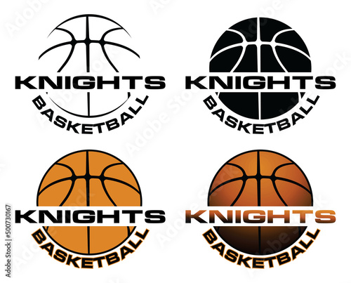 Knights Basketball Team Design is a sports team design which includes a basketball graphic and text and is perfect for your school or team. Great for Knights t-shirts, mugs and promotions.