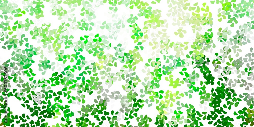 Light green, yellow vector template with abstract forms. Light green, yellow vector template with abstract forms.