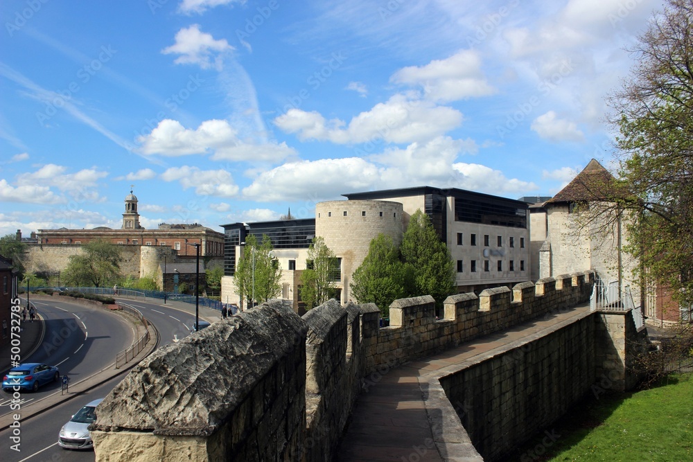 City Walls and the remains of York Castle.
