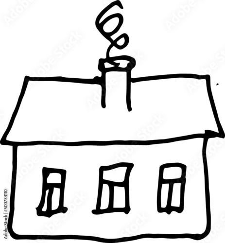 The house is multi-storey