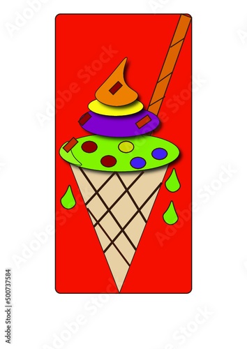  food, ice cream,ice cold