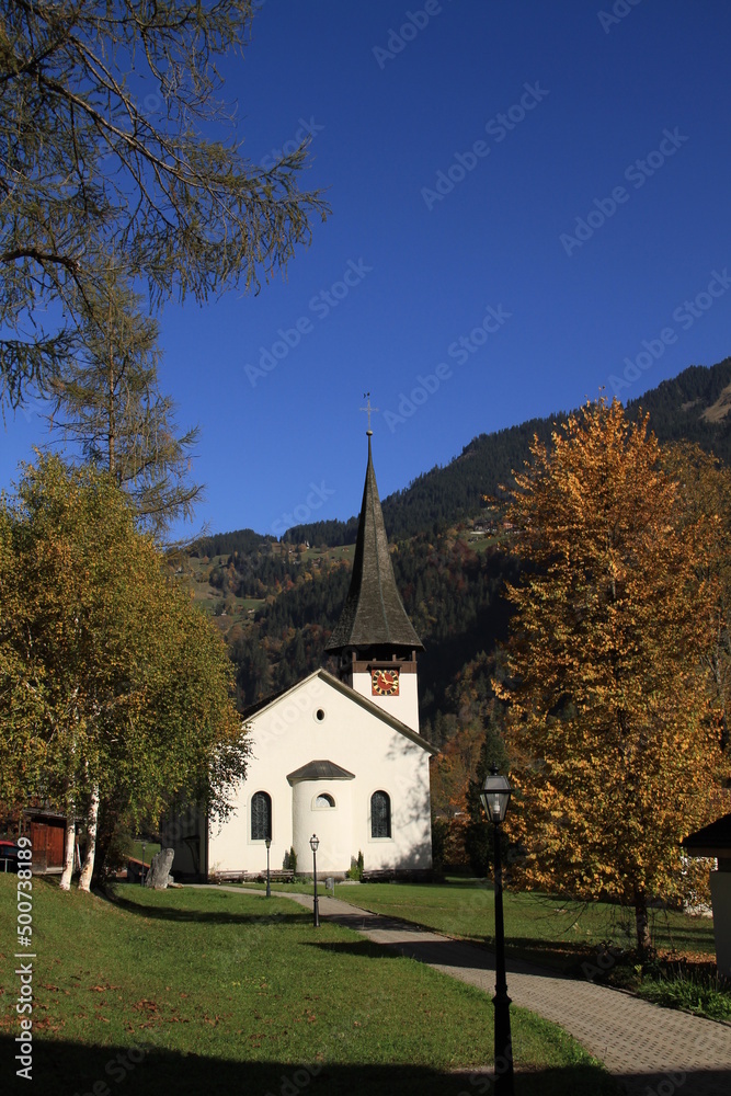 church in the mountains