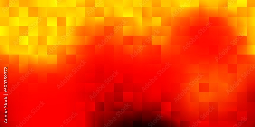 Dark orange vector backdrop in rectangular style.