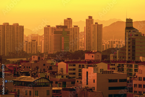 Photography 노을지는 서울