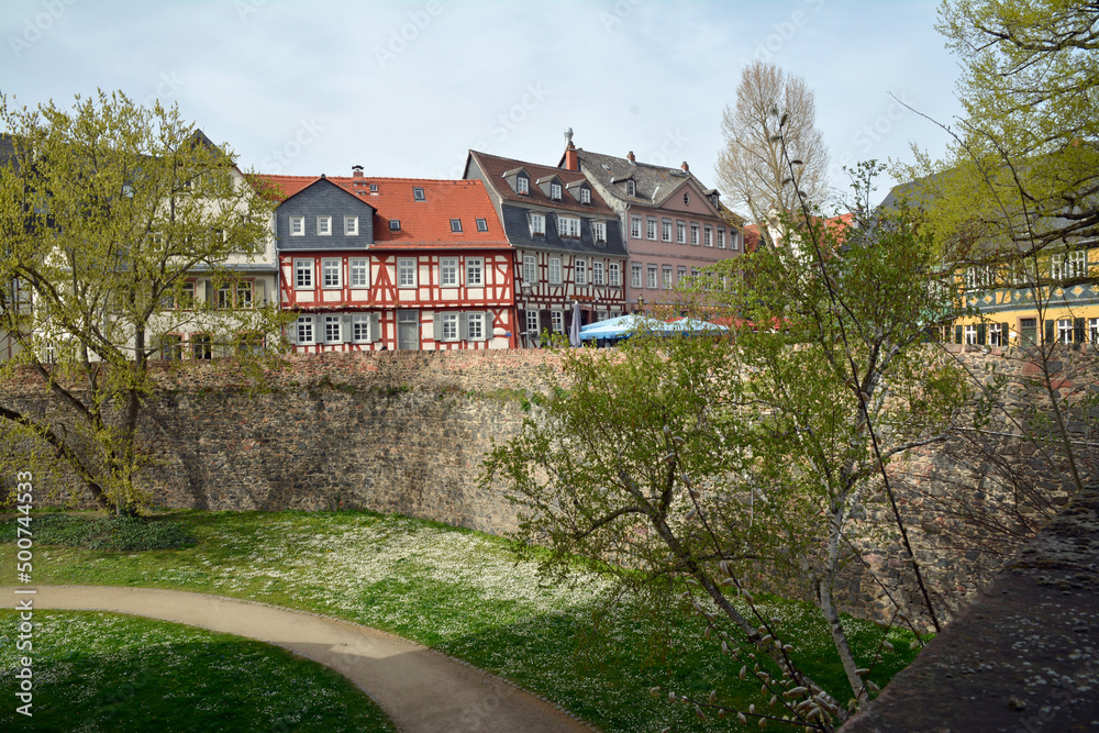 frankfurt am main-höchst, burggraben