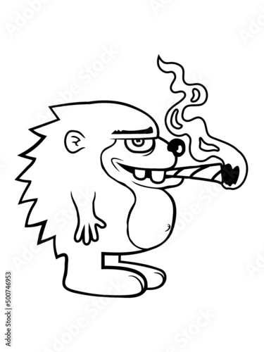 Stoned Kiffer Igel 