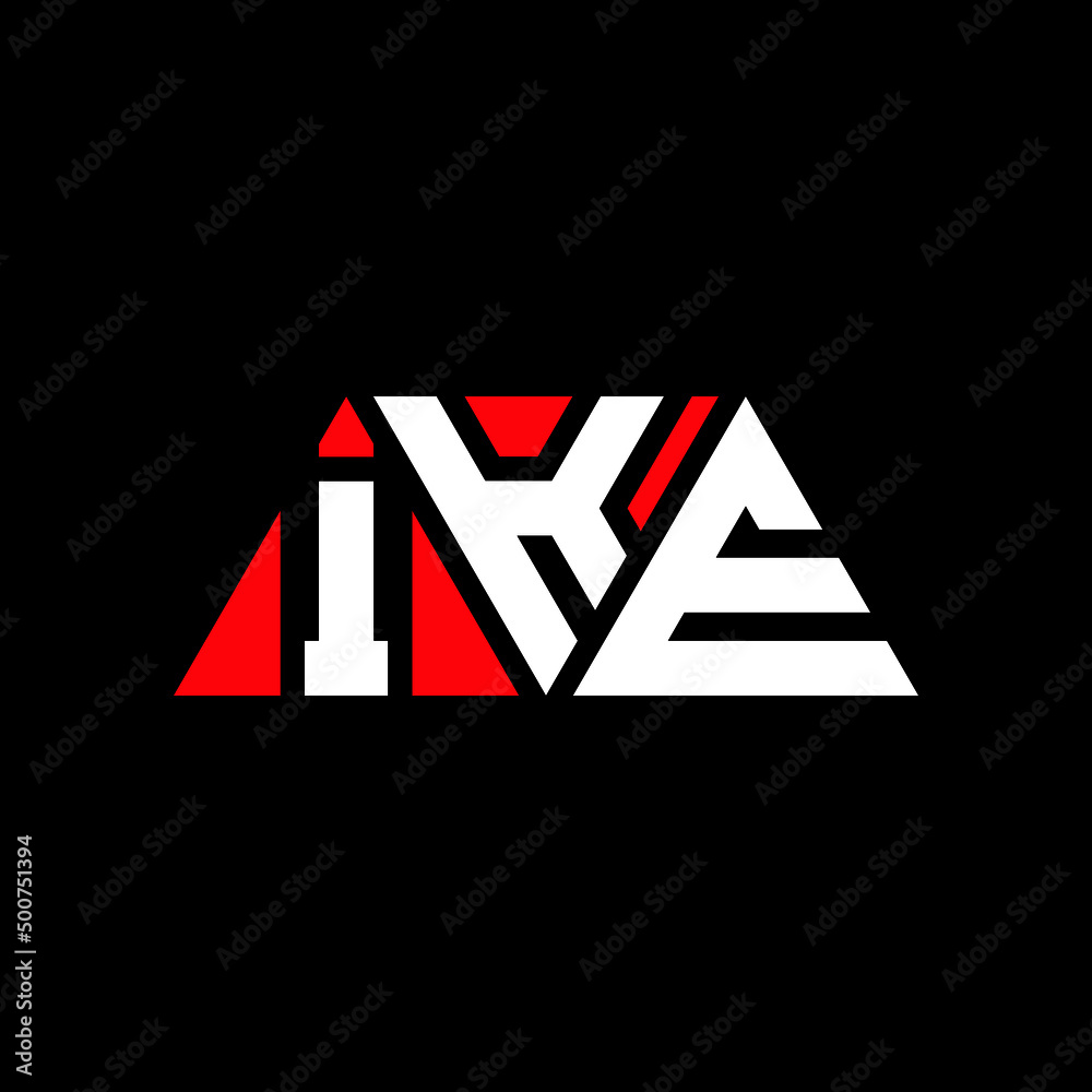 IKE triangle letter logo design with triangle shape. IKE triangle logo design monogram. IKE triangle vector logo template with red color. IKE triangular logo Simple, Elegant, and Luxurious Logo... IKE triangle letter logo design with triangle shape. IKE triangle logo design monogram. IKE triangle vector logo template with red color. IKE triangular logo Simple, Elegant, and Luxurious Logo...