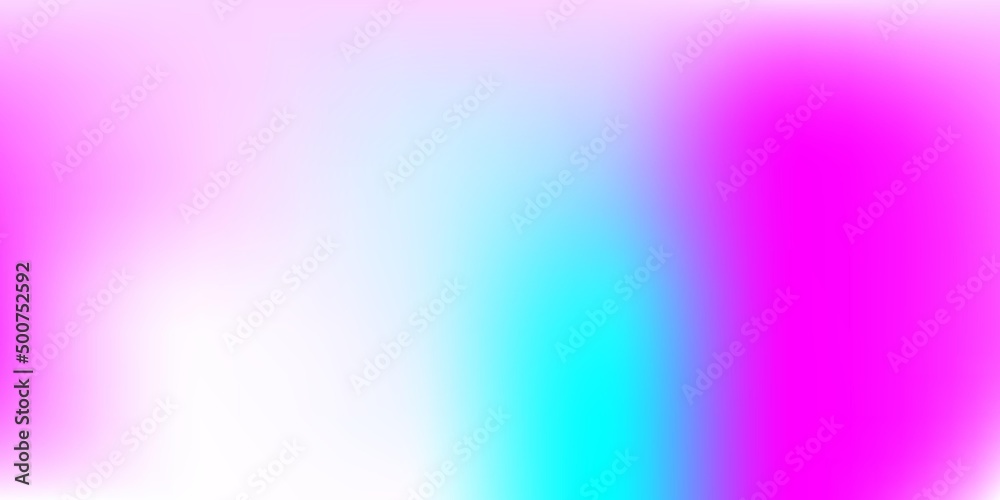 Light Pink, Blue vector gradient blur background.