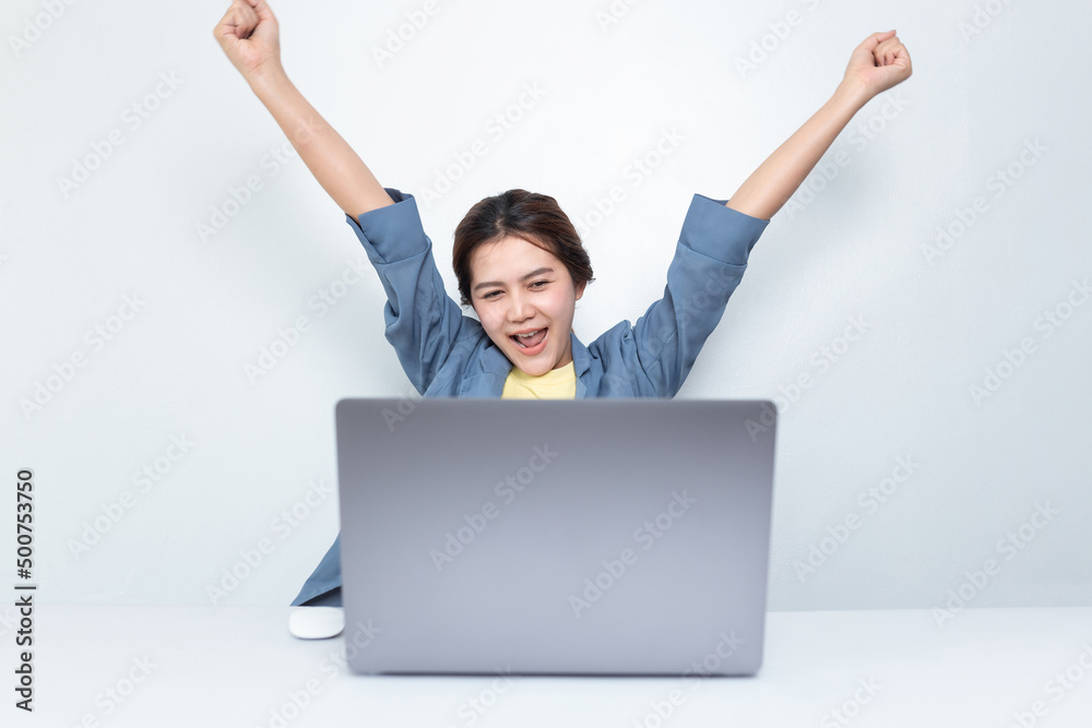 business woman with laptop business woman with laptop