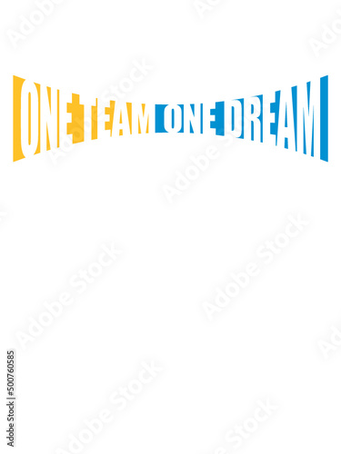 One Team Gebogen 