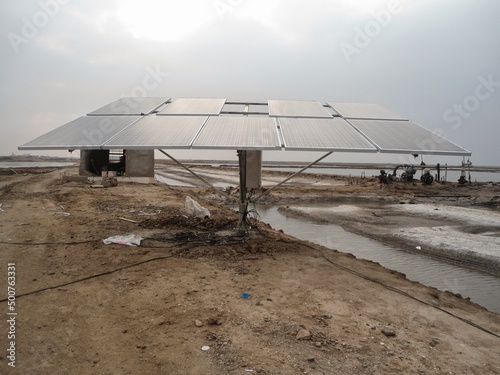 solar water pump  photo