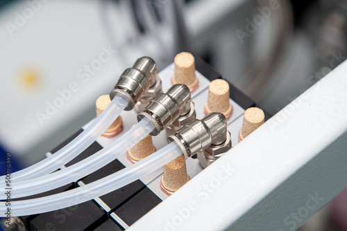 close up of a connectors