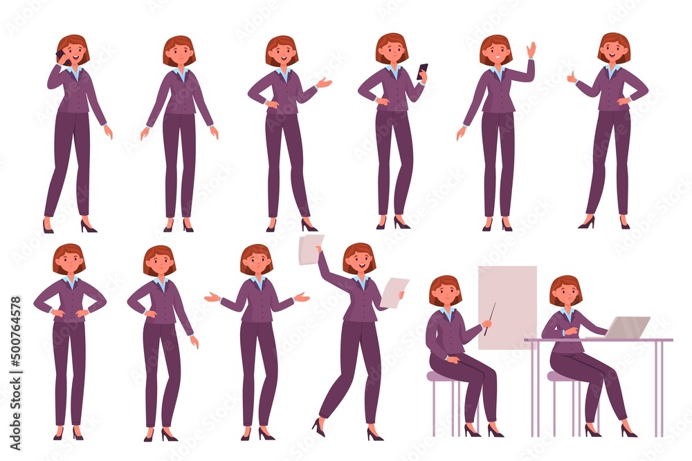 Surprised Female Business Professional Poses Against White Backdrop Photo  Background And Picture For Free Download - Pngtree