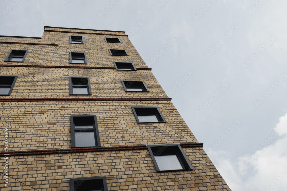 Obraz premium brick modern building.