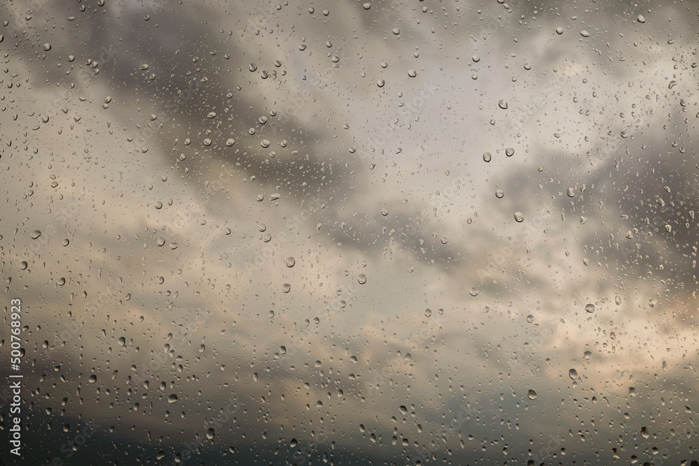 Obraz premium Rain background