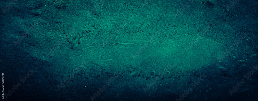 dark green grungy texture cement concrete wall abstract background