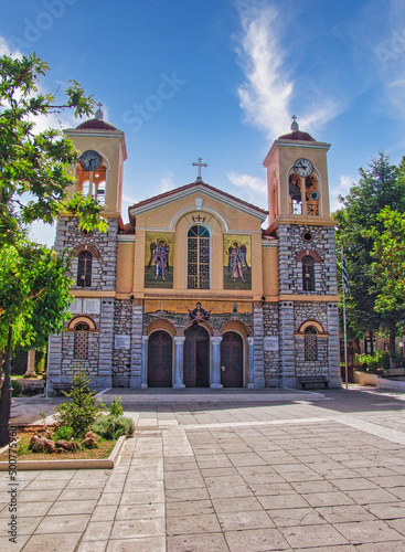 Church on Kalavryta city, Greece