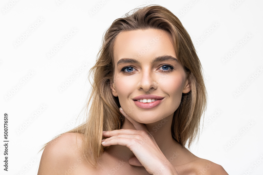Beautiful sensual woman touching her face. Beauty and skincare concept. Spa. Beautiful sensual woman touching her face. Beauty and skincare concept. Spa.