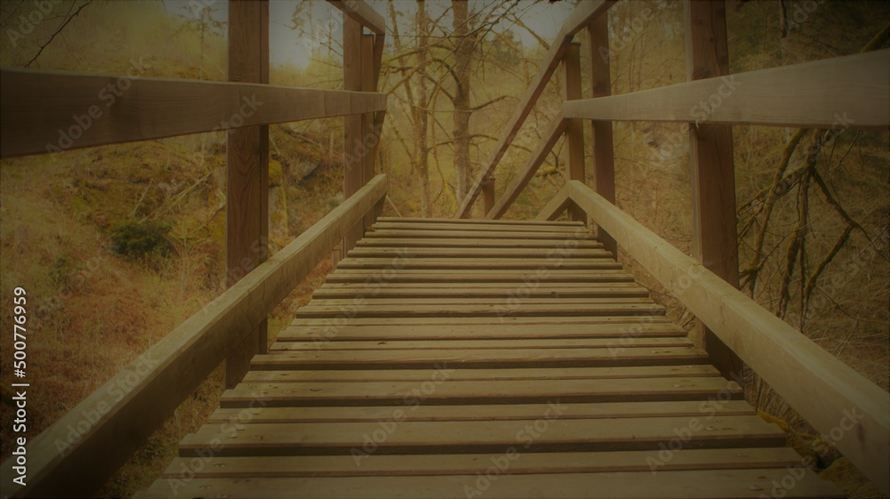 wooden bridge wooden bridge