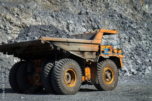 Extraction of iron ore in quarry  Southern Mining Processing Plant. © Андрій Данилюк