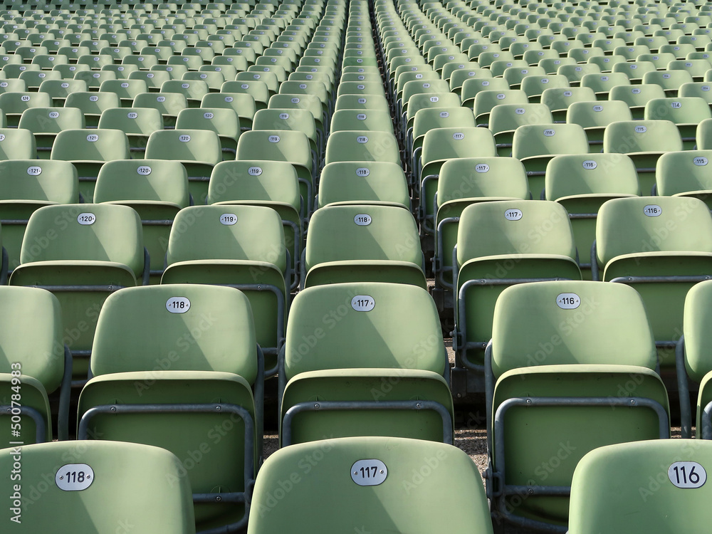 Naklejka premium leeres Stadion