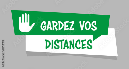 Logo gardez vos distances.