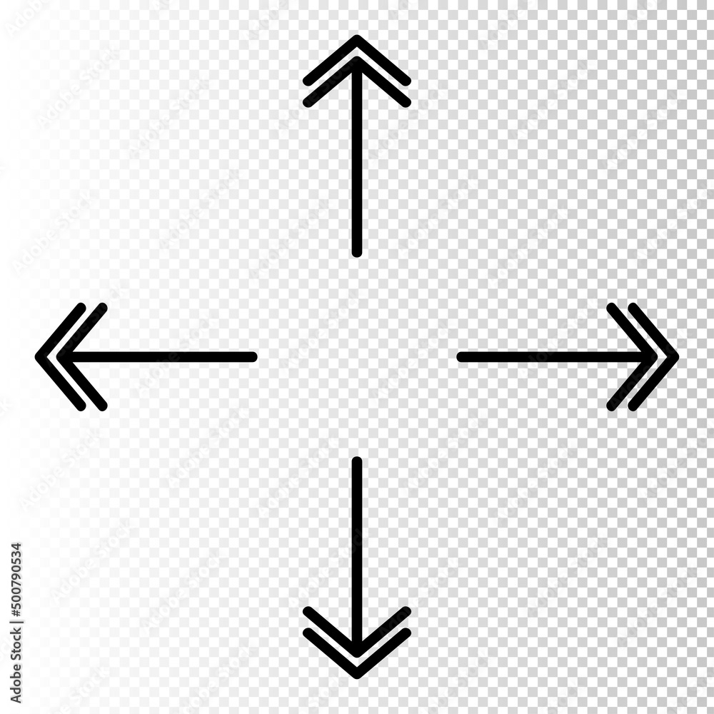 Arrow vector set. Arrow icon collection. Set of arrows vector for web design. Arrow flat style isolated on white background left right arrow Arrow vector set. Arrow icon collection. Set of arrows vector for web design. Arrow flat style isolated on white background left right arrow