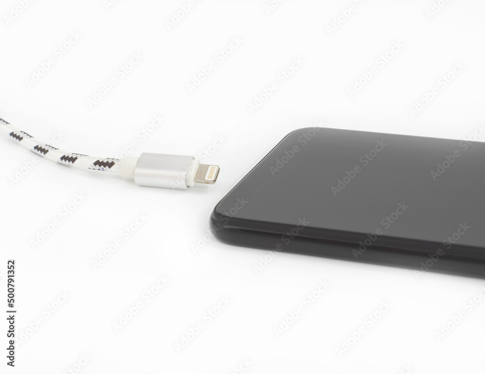 custom made wallpaper toronto digitalCharge by phone. Isolated on white background