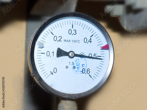 Water pressure meter