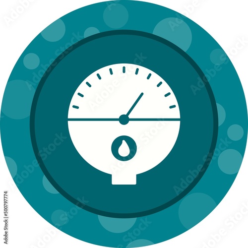 Unique Tankless Water Heater Vector Glyph Icon