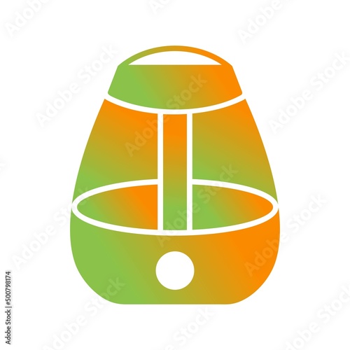 Unique Humidifier Vector Glyph Icon