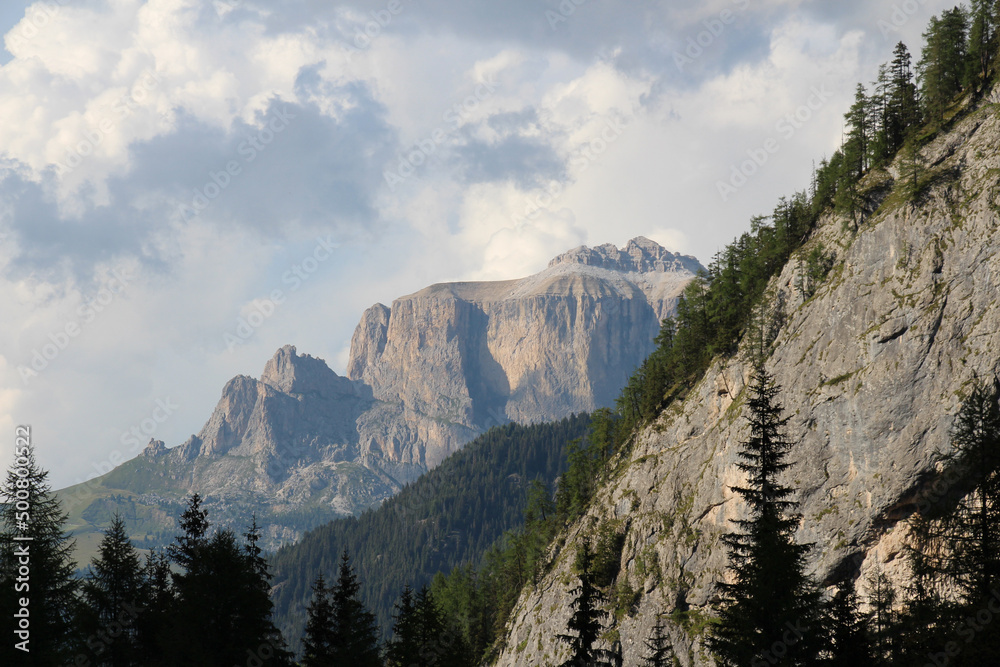 Piz Boe is the highest mountain of the Sella Group, Dolomites, Italy.