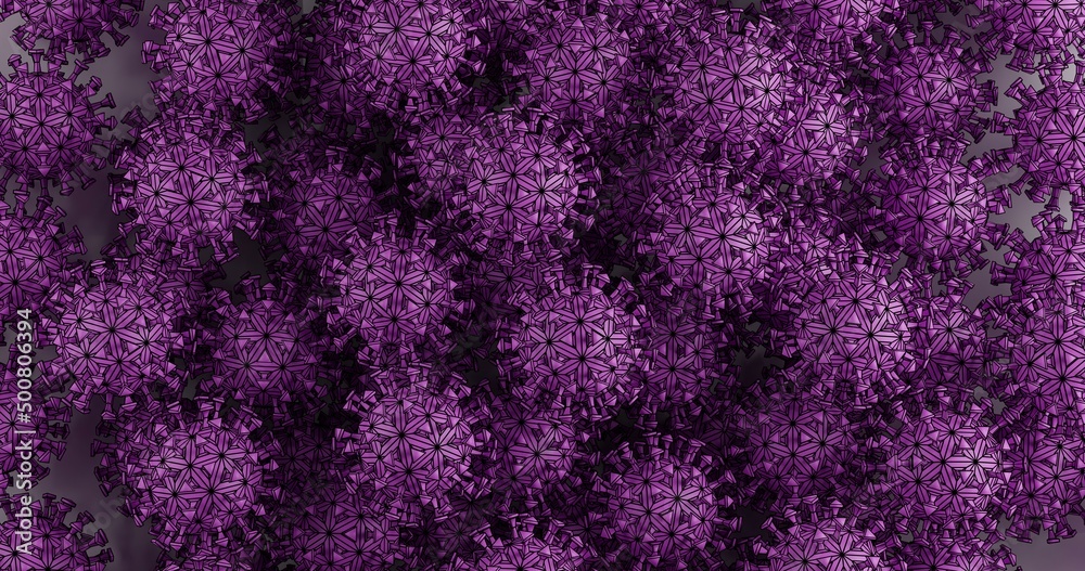 coronavirus 3d render