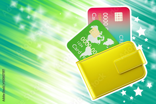 Bank payment cards. Payment...