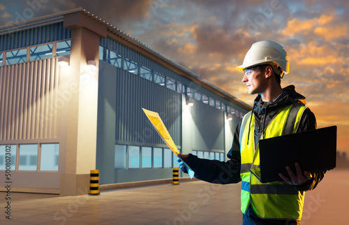 Construction business. Arch...