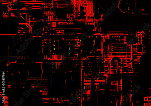 Black and red bright backgr...