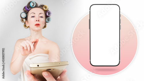 Sites for women. A glamorou...