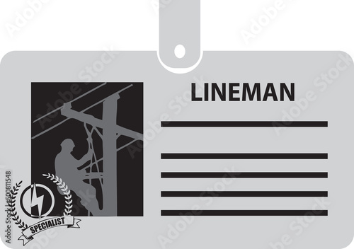 ID card lineman