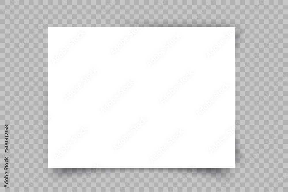 White sheet. Paper cut design template. 3d realistic a4 format. Vector illustration. stock image. White sheet. Paper cut design template. 3d realistic a4 format. Vector illustration. stock image.