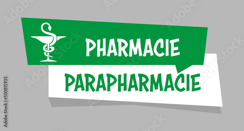 Logo pharmacie parapharmacie.