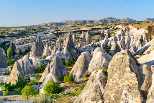 Fabulous landscape of Goreme Historical National Park, Turkey