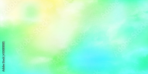 海　水彩　和紙　背景