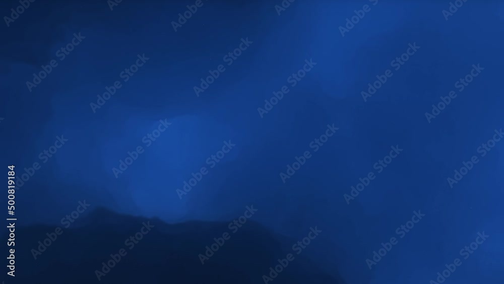 Flying Through The Stars And Nebula In Space. Looped Video. Space Background.